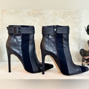 Navy Blue Booties